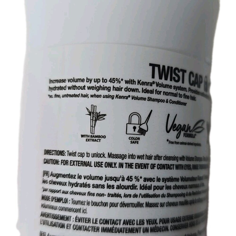 Volume Conditioner by Kenra for Unisex - 10.1 oz Conditioner NEW - Picture 4 of 7